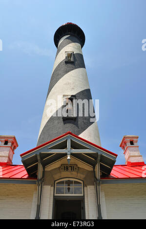 Phare, St Augustine, Floride, USA Banque D'Images