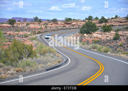 Le Parc National de Canyonland, Utah, USA Banque D'Images