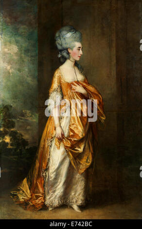 Mme Grace Dalrymple Elliott - par Thomas Gainsborough, 1778 Banque D'Images