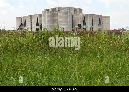 Dhaka 06 Septembre 2014.La Maison du Parlement à Dhaka, Bangladesh. La Maison du Parlement, le Parlement du Bangladesh. Banque D'Images