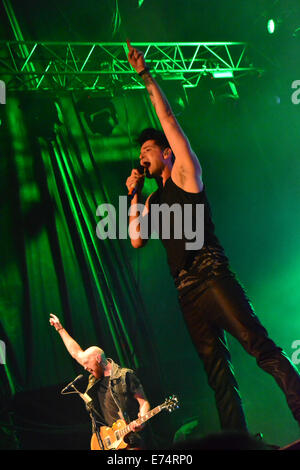 Gibraltar. Sep 6, 2014. La bande internationale dirigée par le script chanteur Danny O'Donoghue, intitulé à l'Gibraltar Music Festival 2014 au Victoria Stadium à Gibraltar. La bande a été parmi l'un des nombreux groupes qui ont joué aujourd'hui à Gibraltar. D'autres artistes inclus Rita Ora, John Newman, Tony Hadley, James Arthur et Newton Faulkner d'une liste de 29 groupes et artistes. Le Gibraltar Music Festival est un événement annuel tenu à Gibraltar à la fin de chaque été. Crédit : Stephen Ignacio/Alamy Live News Banque D'Images