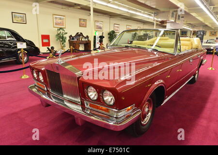 Une Rolls Royce Frua dans un showroom à Las Vegas Banque D'Images