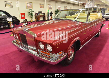 Une Rolls Royce Frua dans un showroom à Las Vegas Banque D'Images