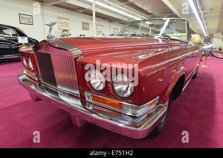 Une Rolls Royce Frua dans un showroom à Las Vegas Banque D'Images