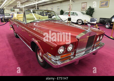 Une Rolls Royce Frua dans un showroom à Las Vegas Banque D'Images