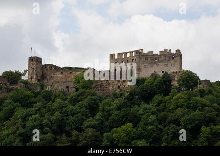 Château médiéval, la vallée du Rhin romantique ,Allemagne , Europe Banque D'Images