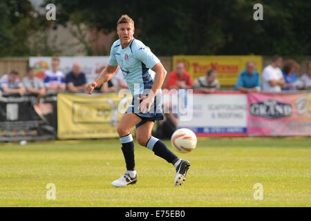 Poole, UK. 07Th Nov, 2014. Match de bienfaisance au profit de la DN sufferer Andrew Culliford. Ex-AFC Bournemouth Steve Fletcher. © Plus Sport Action/Alamy Live News Banque D'Images