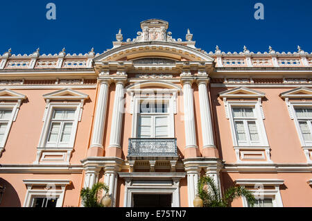 L'architecture coloniale dans le Pelourinho, Salvador da Bahia, Brésil Banque D'Images