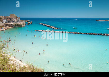 Otranto dans les Pouilles Italie Banque D'Images