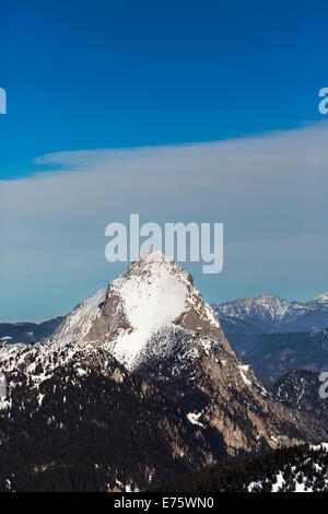 Sommet du Lugauer mountain, Parc national du Gesäuse, Styrie, Autriche Banque D'Images