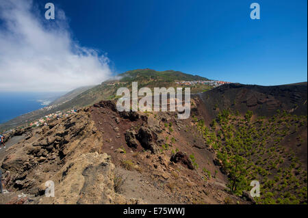 San Antonio volcano dans le Monumento natural de los Volcanes de Teneguía park, La Palma, Canary Islands, Spain Banque D'Images