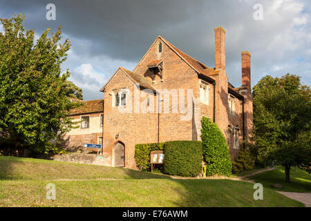 Ewelme, l'École est. 1437, le plus ancien bâtiment de l'école au Royaume-Uni encore utilisé comme une école. Ewelme, Oxfordshire, England, GB, au Royaume-Uni. Banque D'Images