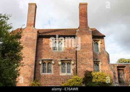 Ewelme, l'École est. 1437, le plus ancien bâtiment de l'école au Royaume-Uni encore utilisé comme une école. Ewelme, Oxfordshire, England, GB, au Royaume-Uni. Banque D'Images