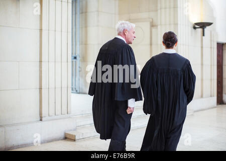 Marche à travers les juges ensemble palais Banque D'Images