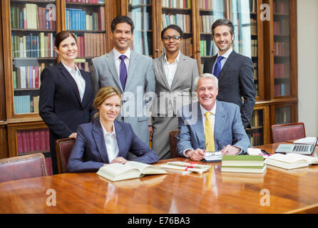 Avocats dans chambers Banque D'Images