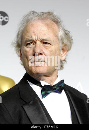 La 86e Academy Awards annuel Salle de presse : Bill Murray Où : Los Angeles, California, United States Quand : 03 Mars 2014 Banque D'Images