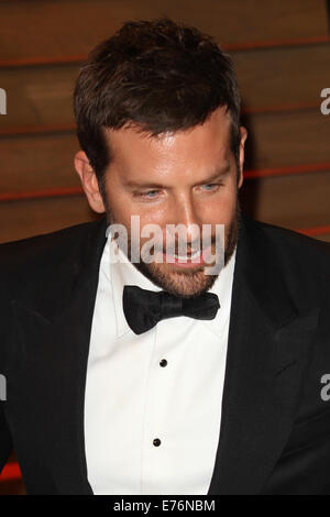 2014 Vanity Fair Oscar Party dans West Hollywood avec : Bradley Cooper Où : West Hollywood, California, United States Quand : 03 Mars 2014 Banque D'Images