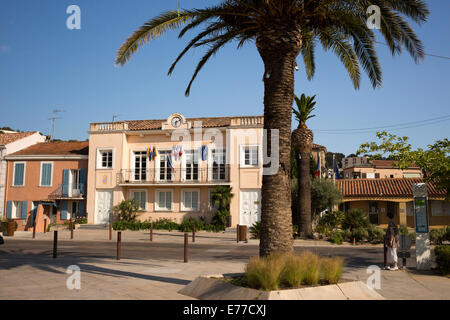 Saint Mandrier ville Provence lieu de ville Banque D'Images