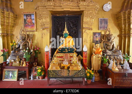 Wat Si Muang, Vientiane, Laos Banque D'Images
