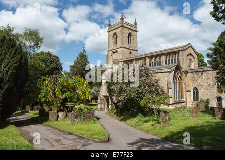 Église paroissiale de St Mary the Virgin, Chipping Norton, Oxfordshire Banque D'Images