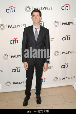 Los Angeles, Californie, USA. Sep 8, 2014. John Mulaney assistant à l'automne PaleyFest TV aperçu de FOX TV Série ''ulaney'' tenue à l'Paley Center for Media à Beverly Hills, Californie le 8 septembre 2014. 2014 : Crédit D. Long/Globe Photos/ZUMA/Alamy Fil Live News Banque D'Images