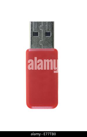 Un gros plan d'une clé USB Banque D'Images