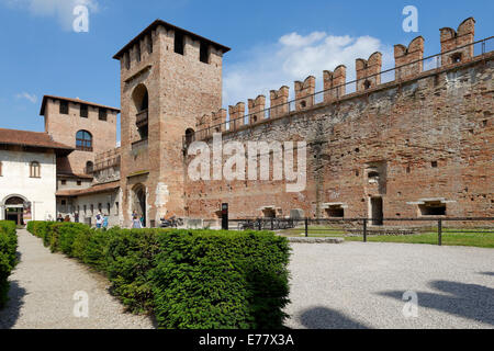 Castelvecchio, province de Vérone, Vénétie, Italie Banque D'Images