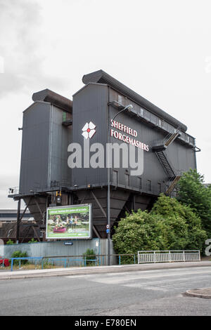 En acier Forgemasters Sheffield, South Yorkshire, Angleterre, Royaume-Uni Banque D'Images