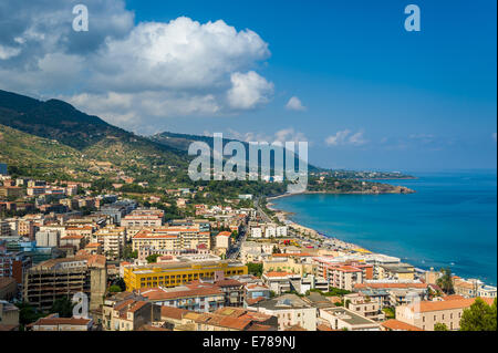 Paysage de Cefalu. Banque D'Images