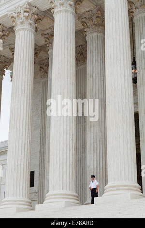 Bâtiment de la Cour suprême des États-Unis - Washington, DC USA Banque D'Images