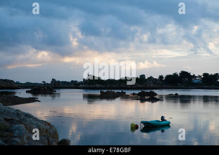 L'île de Bréhat, Bretagne, France Banque D'Images