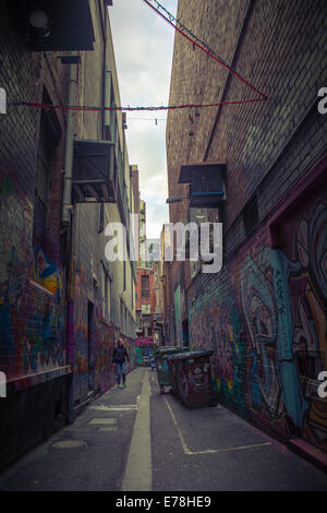 Croft Alley Melbourne Australie Banque D'Images