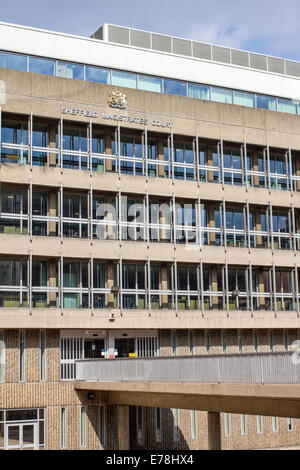 Cour de magistrats à Sheffield Sheffield South Yorkshire, UK Banque D'Images