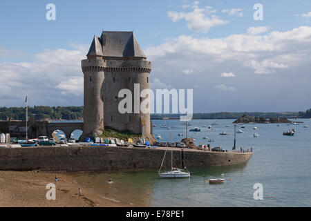 Tour Solidor, St Malo, Bretagne, France Banque D'Images