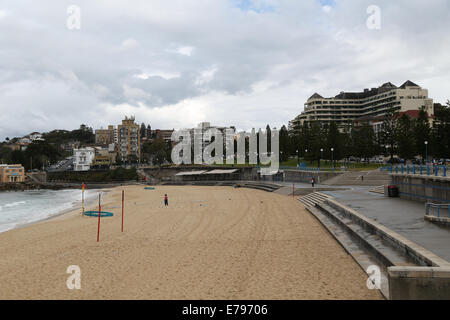 Coogie Beach dans la banlieue est de Sydney. Banque D'Images