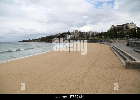 Coogie Beach dans la banlieue est de Sydney. Banque D'Images