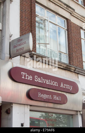 L'Armée du Salut Regent Hall, Oxford Street London UK Banque D'Images