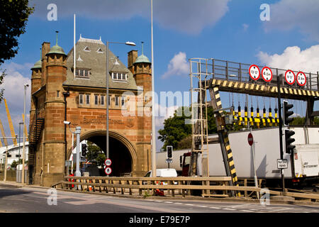 Entrée du Tunnel de Blackwall dans East London Banque D'Images