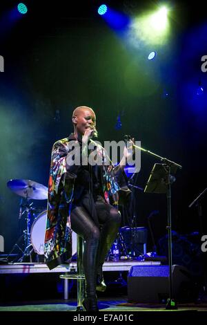 Skunk Anansie en concert au Grand Théâtre de Pologne avec : Deborah Anne Dyer,peau,Skunk Anansie Où : Lodz, Pologne Quand : 07 Mars 2014 Banque D'Images