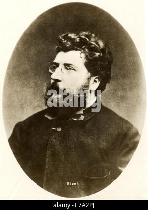 Georges Bizet, (1838-1875), compositeur français, Portrait, 1875 Banque D'Images