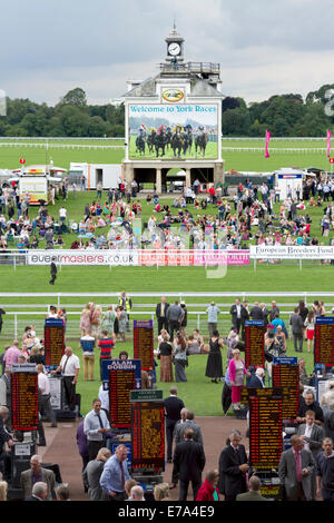 Courses de New York le week-end 2012 Ebor Banque D'Images