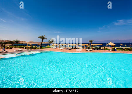 Tala Bay Aqaba, Jordanie,. Luxury Beach Resort Banque D'Images