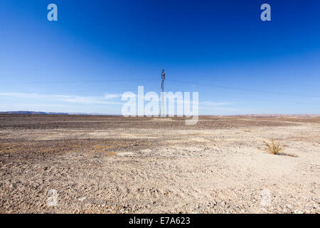 Paysage du désert du Néguev, Israël Wasi Zin Banque D'Images