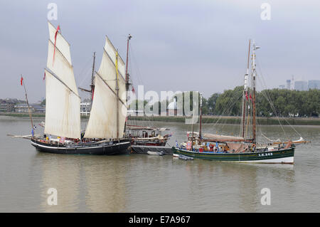 Tall Ships Festival Royal de Greenwich Greenwich, Londres,Angleterre,.FR Banque D'Images