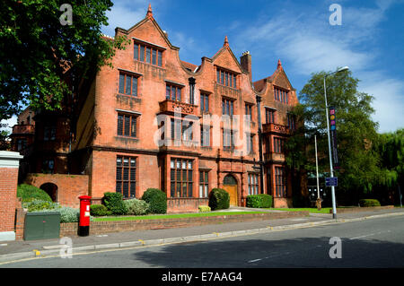 Aberdare Hall female student accommodation, Université de Cardiff, Cardiff, Pays de Galles, Royaume-Uni. Banque D'Images