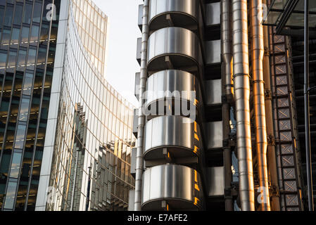 Lloyd's Building, 1 mille carré, Lime Street, City of London, UK Banque D'Images