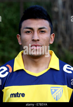 Chili / Serie A Ligue de football Athletic Club ( ) - Francisco Levipan Barnechea Banque D'Images