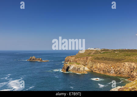 Lands End en Cornouailles Banque D'Images