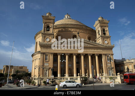 Église de l'Assomption de Notre-Dame ou Rotonde de Mosta, Malte Banque D'Images