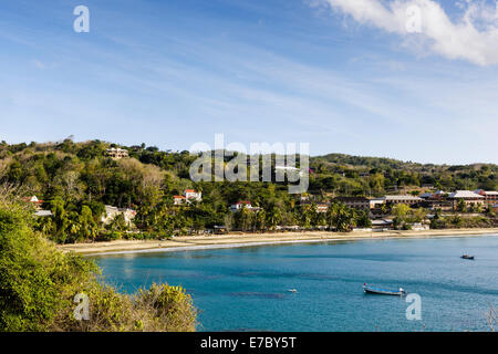 Vue depuis le Fort Bennett dans l'Ouest de Tobago.